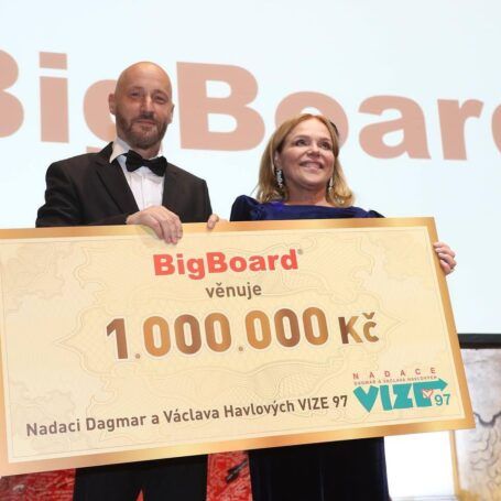 BigBoard generálním partnerem nadace VIZE 97