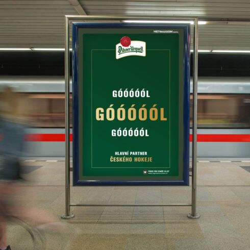 Pilsner & live hokejová kampaň