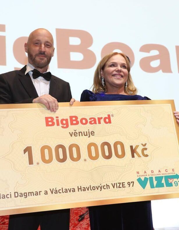 BigBoard generálním partnerem nadace VIZE 97