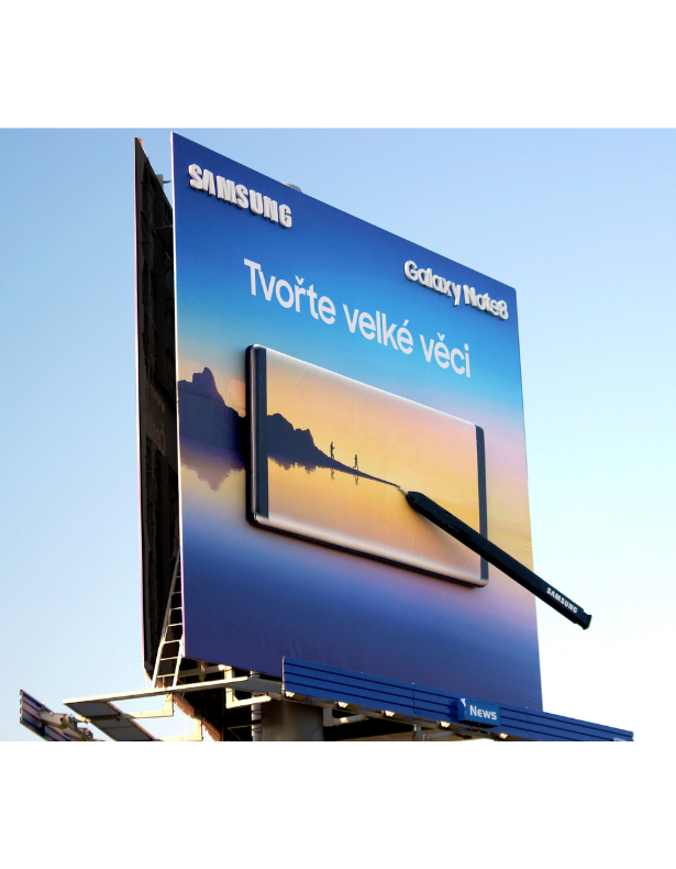 Kreativní billboardy ve světě a ČR: Umění upoutat pozornost
