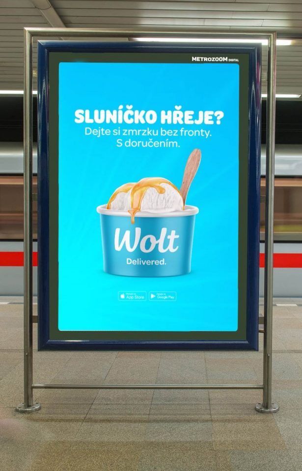 Wolt & spoty podle počasí