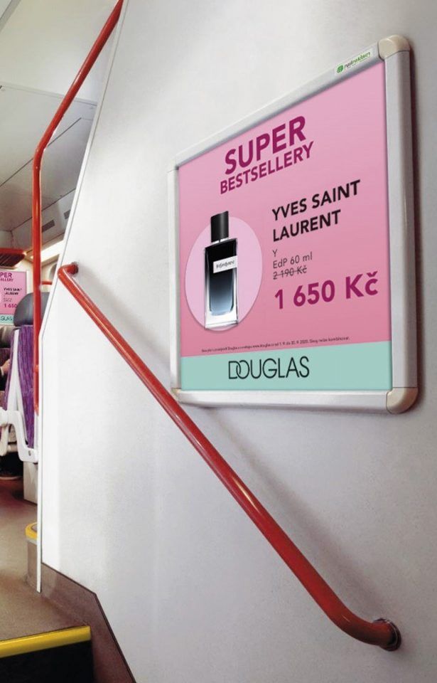 Rámečky ve vlacích