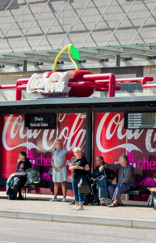 Coca-Cola & kreativní digitální zastávka