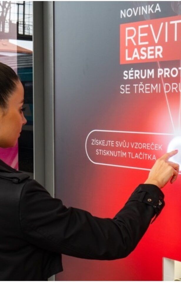 L´Oréal & CLV jako výdejní automat