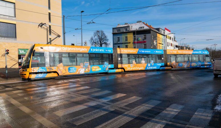 Nová tramvaj, která vám otevře dveře k brigádě