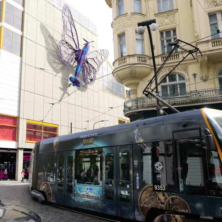 Převlékněte tramvaj do svého brandu